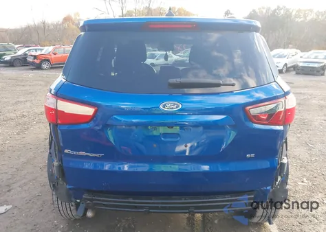 2019 Ford Ecosport Se из США, поврежденный, VIN MAJ6S3GL1KC299530
